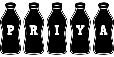 Priya bottle logo