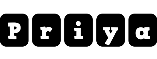Priya box logo