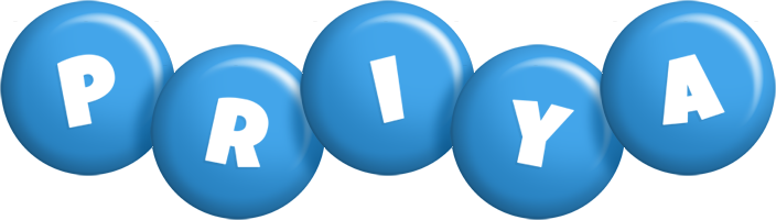 Priya candy-blue logo
