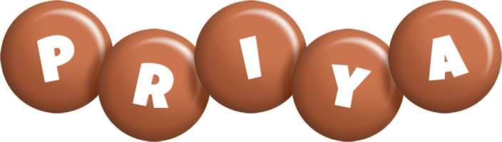 Priya candy-brown logo