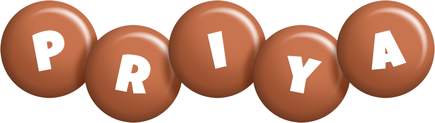 Priya candy-brown logo