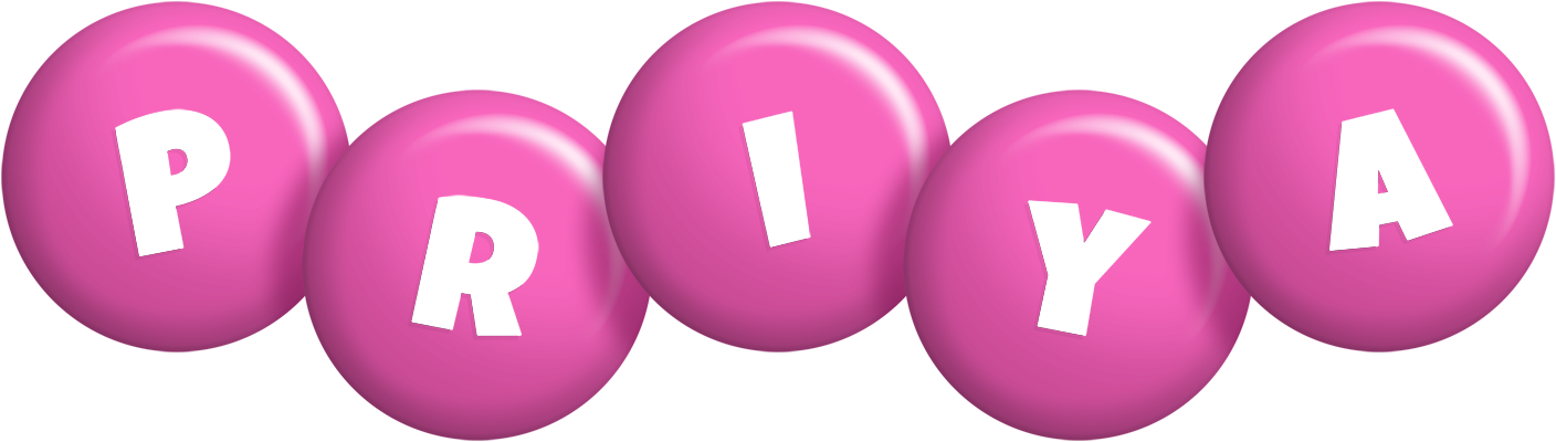 Priya candy-pink logo
