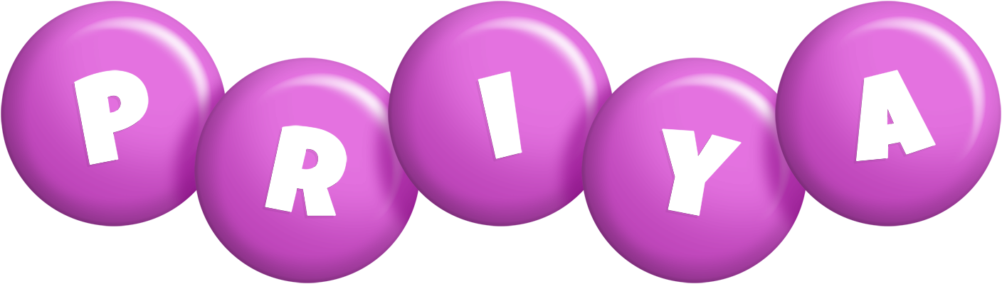 Priya candy-purple logo