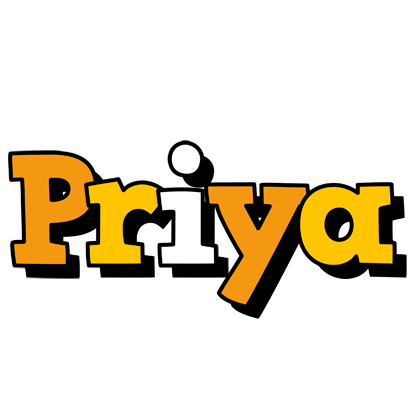 Priya cartoon logo