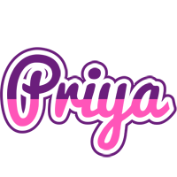 Priya cheerful logo