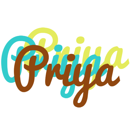 Priya cupcake logo