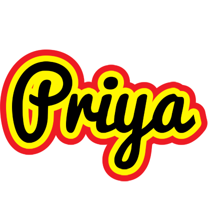 Priya flaming logo