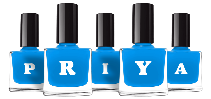 Priya glossy logo