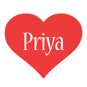Priya love logo