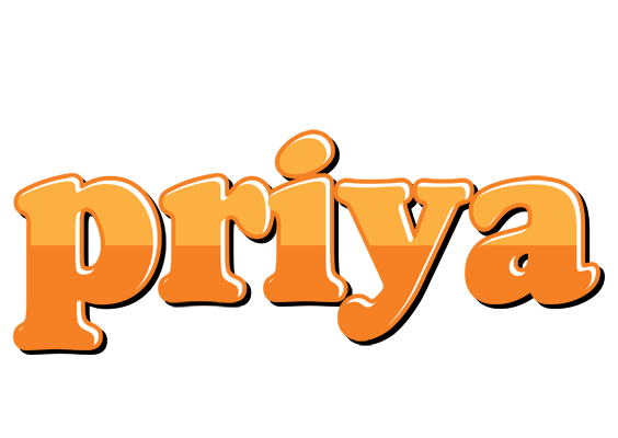 Priya orange logo