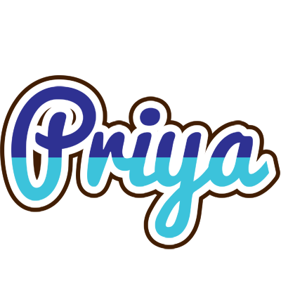 Priya raining logo