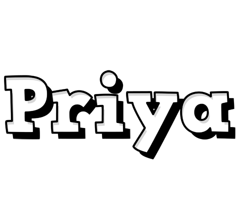 Priya snowing logo