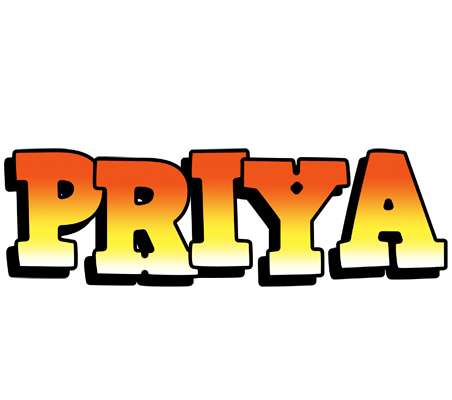 Priya sunset logo