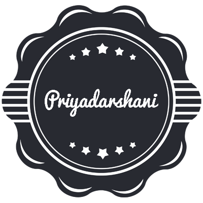 Priyadarshani badge logo