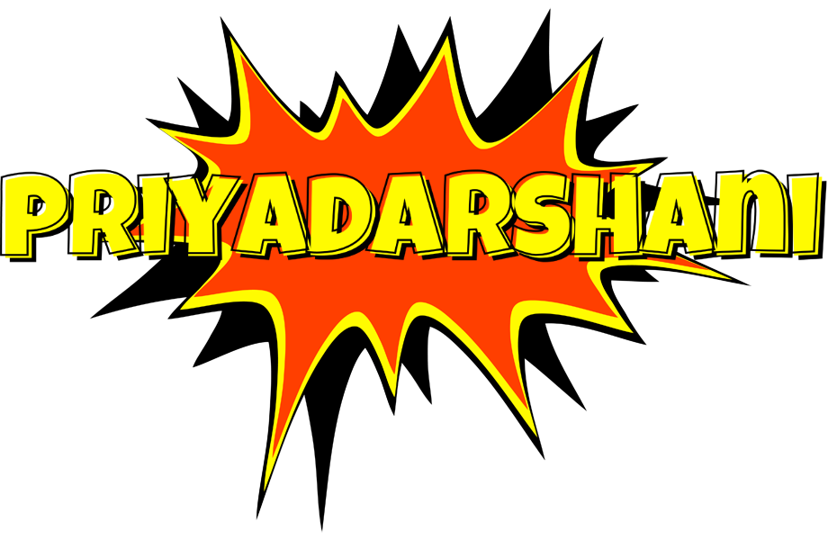 Priyadarshani bazinga logo