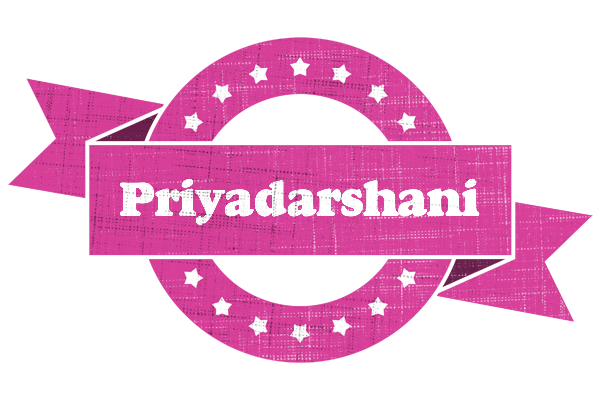 Priyadarshani beauty logo