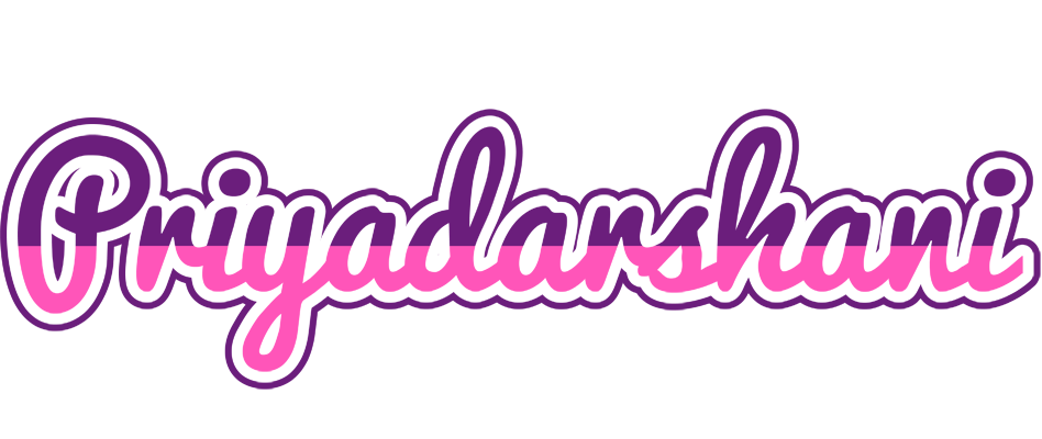 Priyadarshani cheerful logo