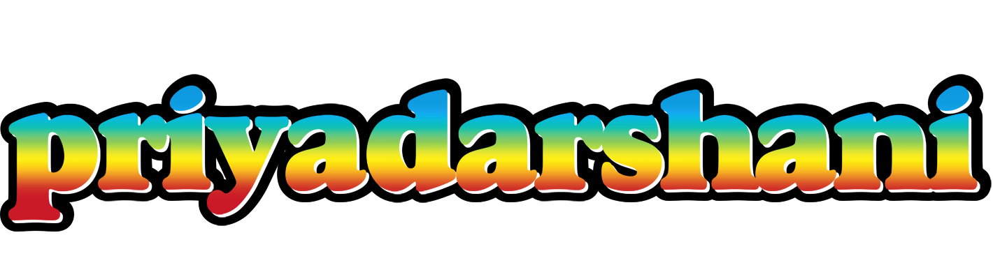 Priyadarshani color logo