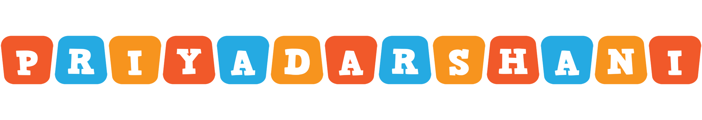 Priyadarshani comics logo