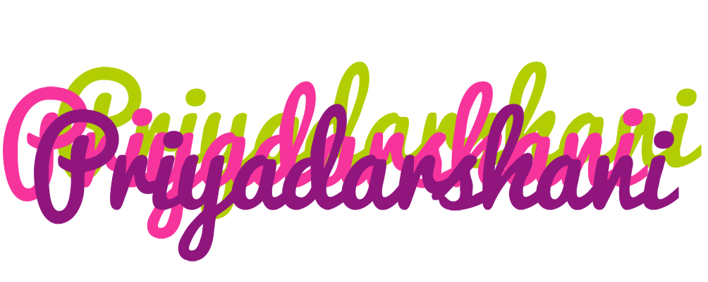 Priyadarshani flowers logo
