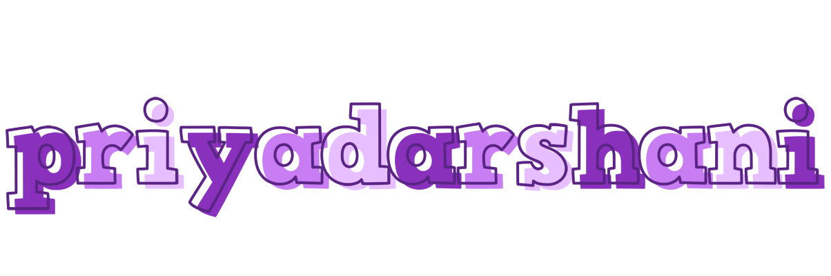 Priyadarshani sensual logo
