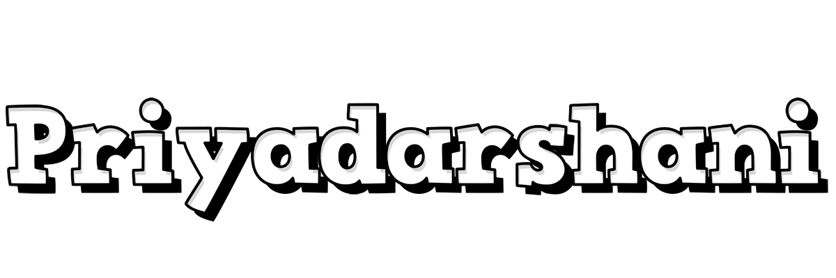 Priyadarshani snowing logo