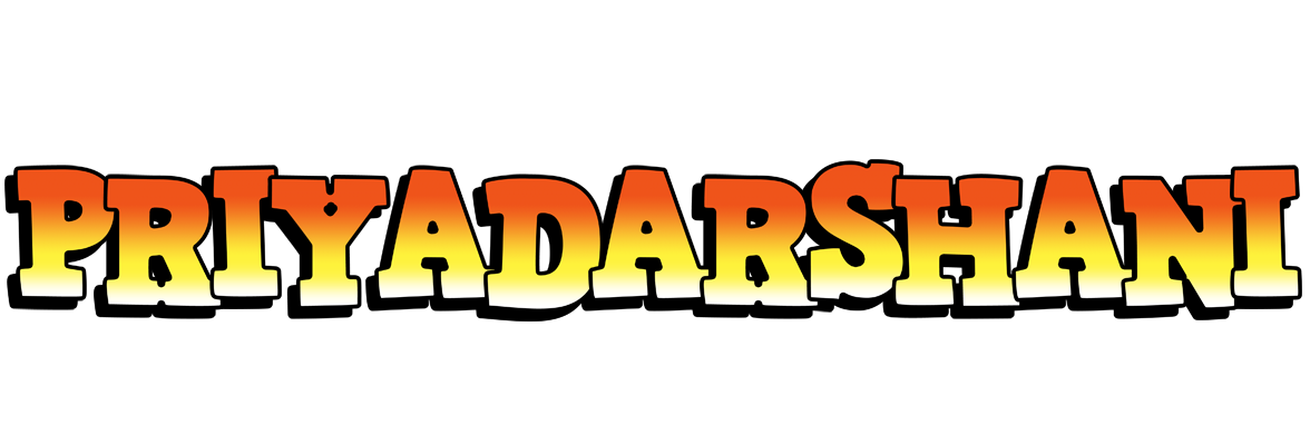 Priyadarshani sunset logo