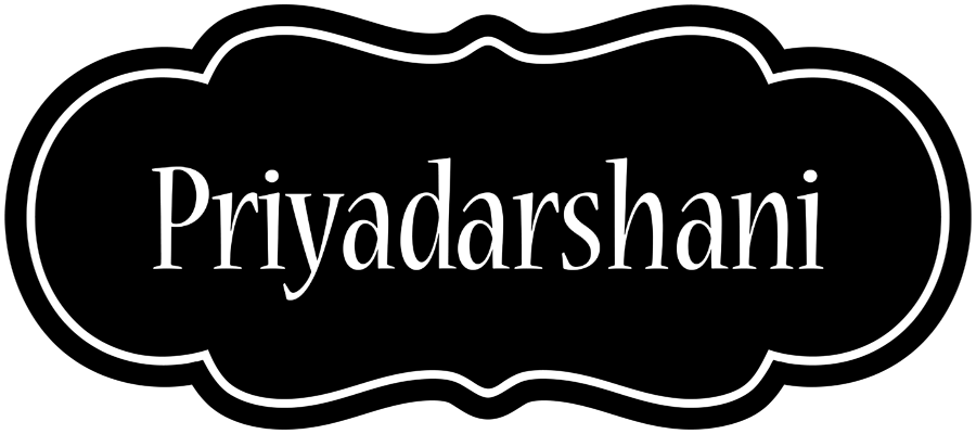 Priyadarshani welcome logo