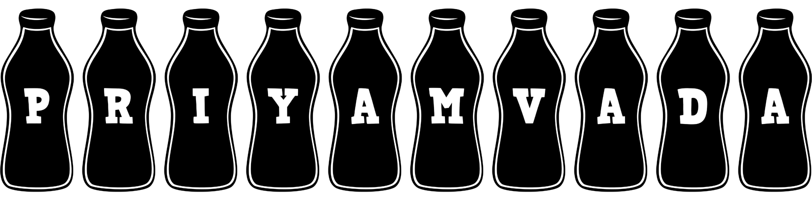 Priyamvada bottle logo