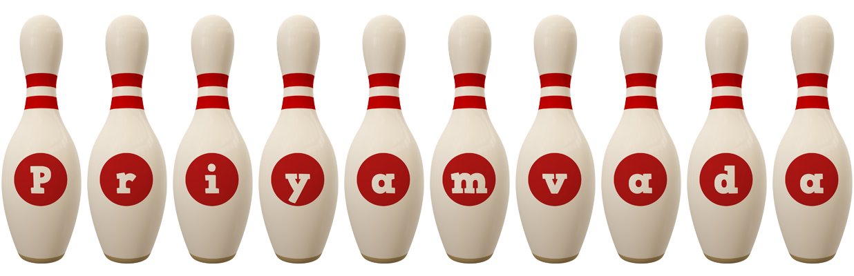 Priyamvada bowling-pin logo