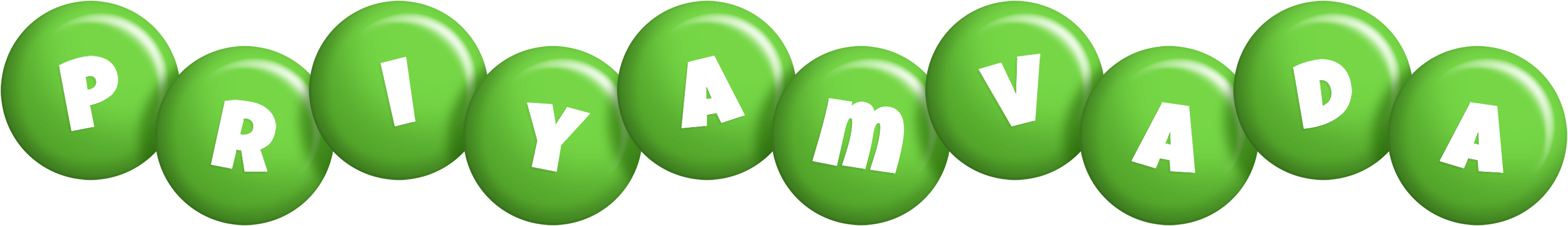 Priyamvada candy-green logo