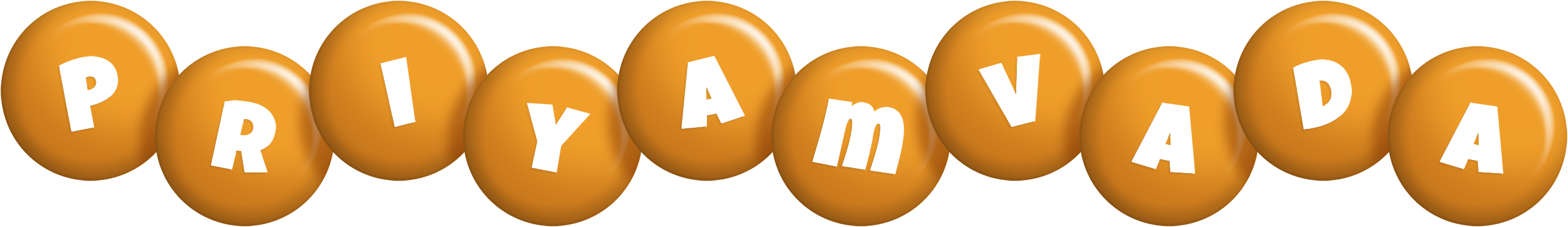 Priyamvada candy-orange logo