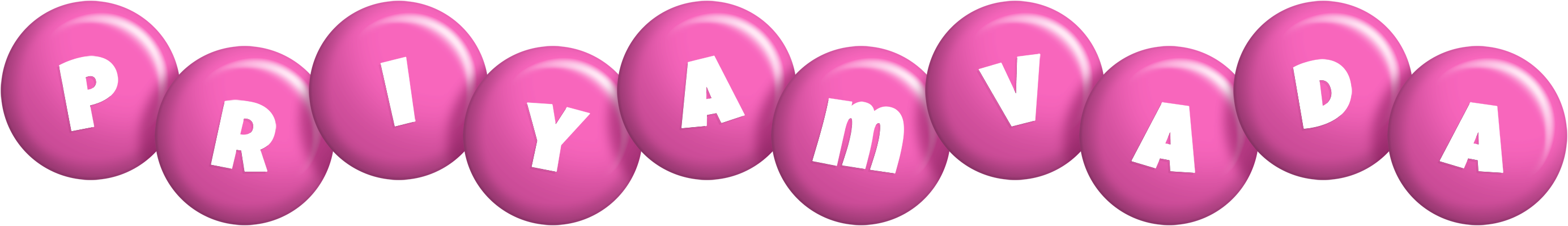 Priyamvada candy-pink logo