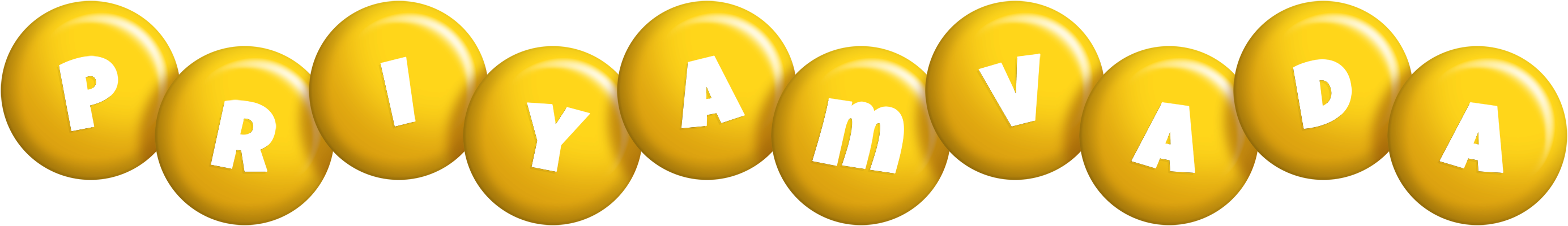 Priyamvada candy-yellow logo
