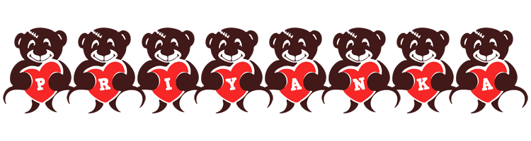 Priyanka bear logo