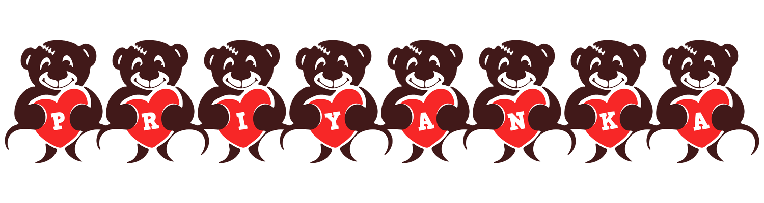 Priyanka bear logo