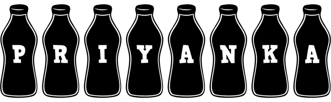 Priyanka bottle logo