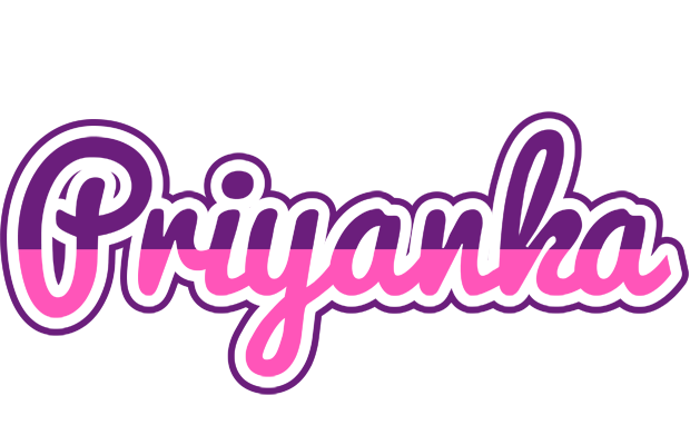 Priyanka cheerful logo