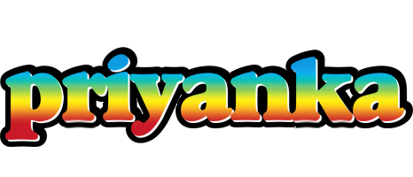 Priyanka color logo