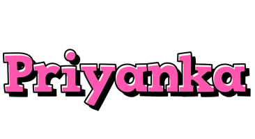 Priyanka girlish logo