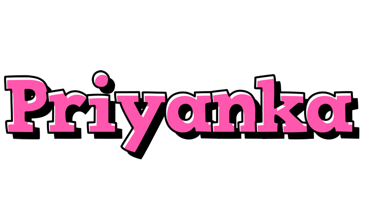 Priyanka girlish logo