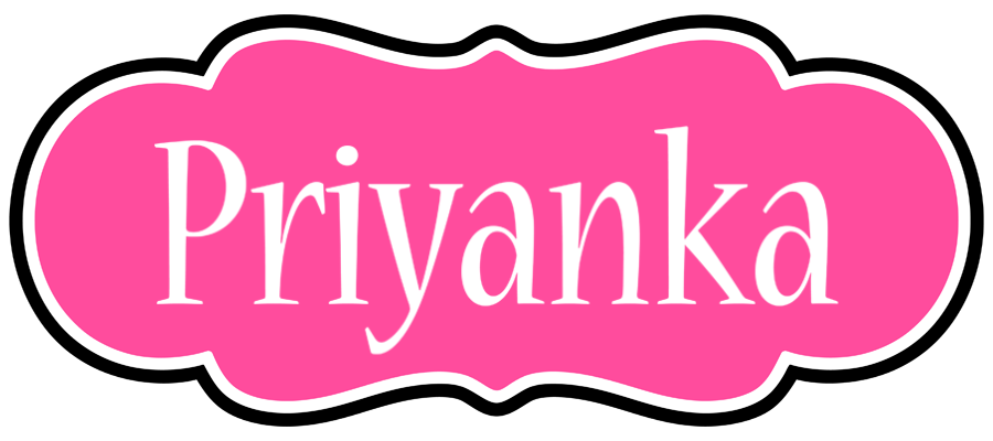 Priyanka invitation logo