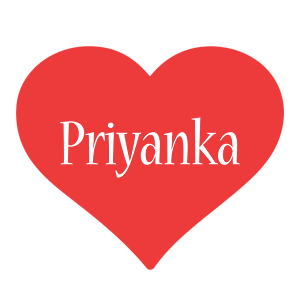 Priyanka love logo