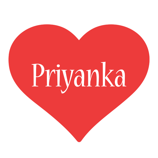 Priyanka love logo