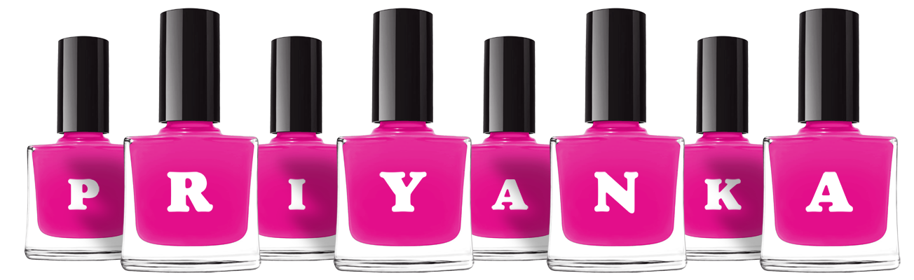 Priyanka nails logo