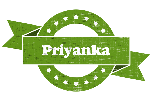 Priyanka natural logo
