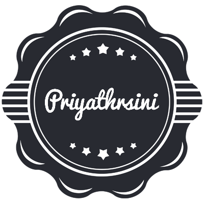 Priyathrsini badge logo