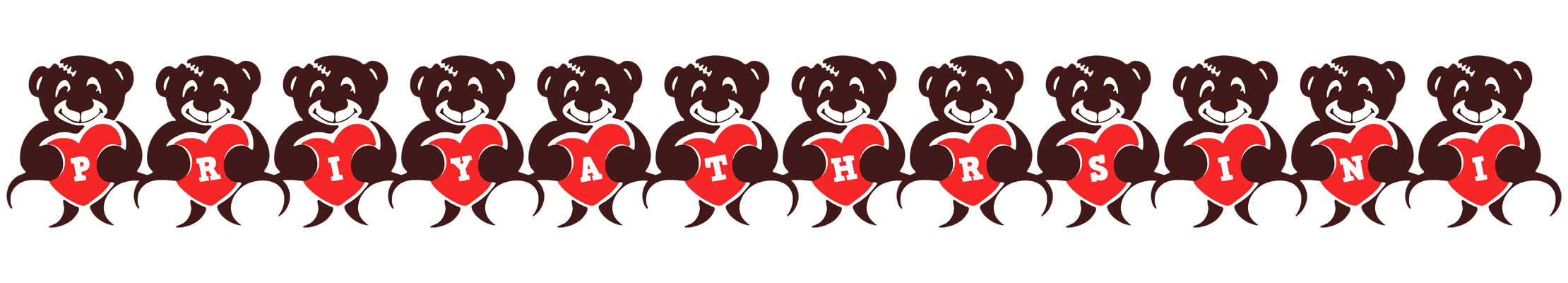 Priyathrsini bear logo
