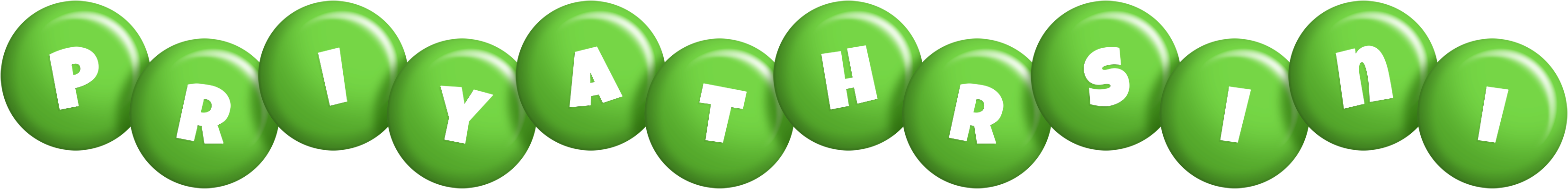 Priyathrsini candy-green logo