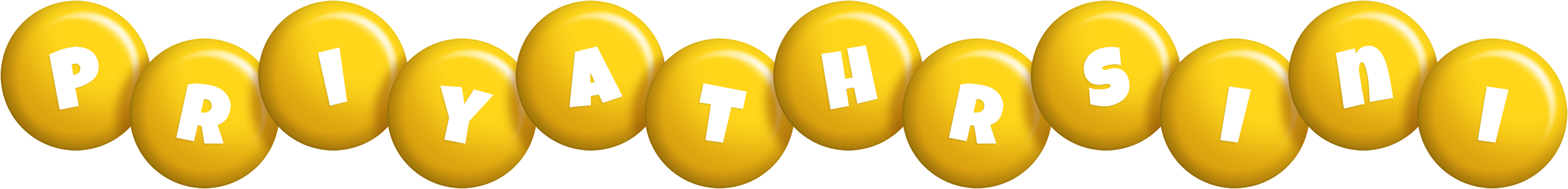 Priyathrsini candy-yellow logo